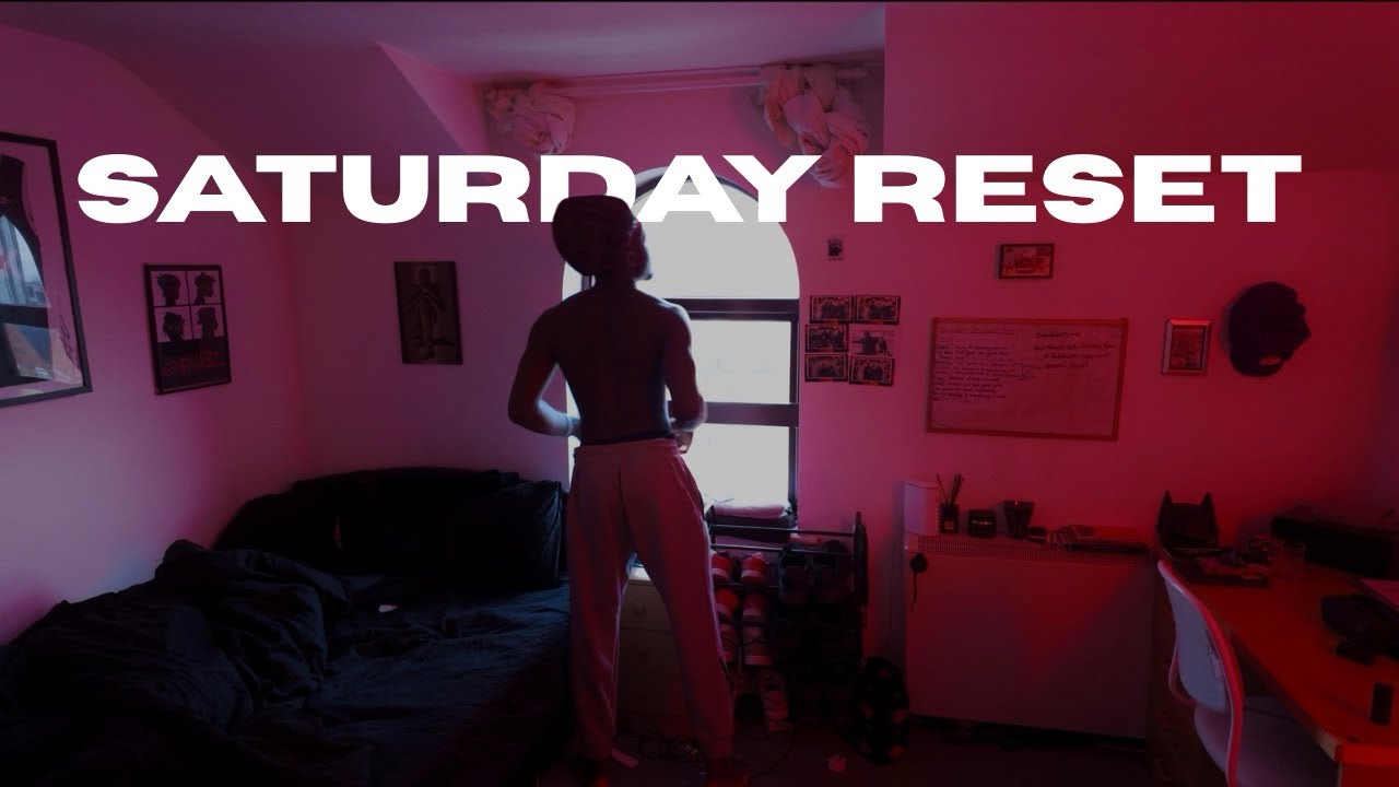 Saturday Reset | Cleaning + Relaxing + Night Routine | Uni Student Lifestyle 