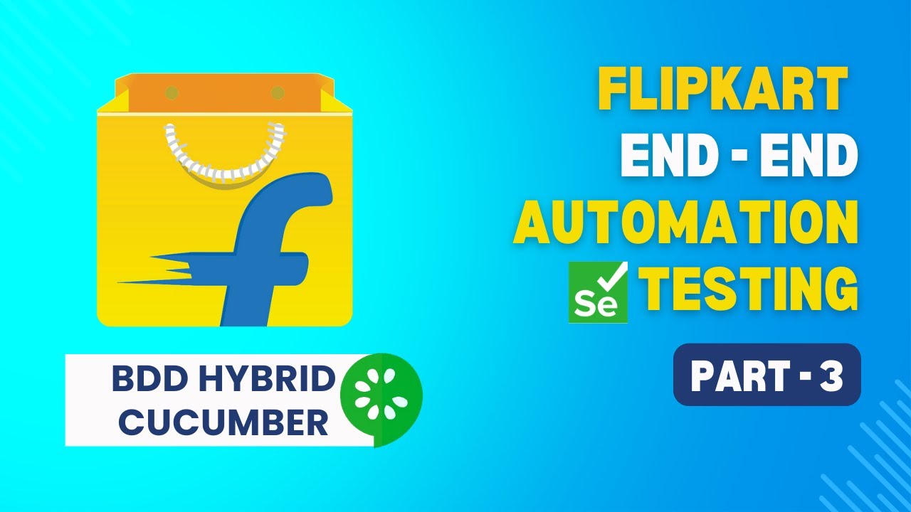 Flipkart End to End Selenium Automation | Test Script 1- Search Mobiles |Part3 | JS Testing Academy