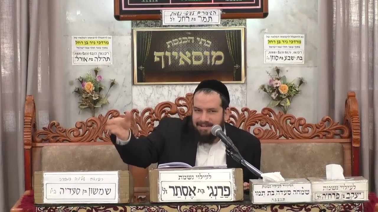 הרב דוד מימון   הלכות פורים סיכום תשפ ו   מוסאיוף