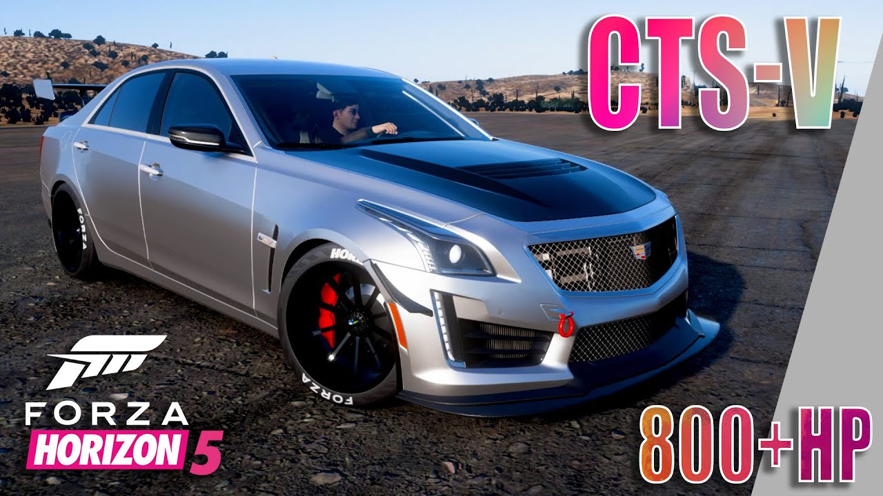 800+HP Cadillac CTS-V Sedan 2016 - Forza Horizon 5