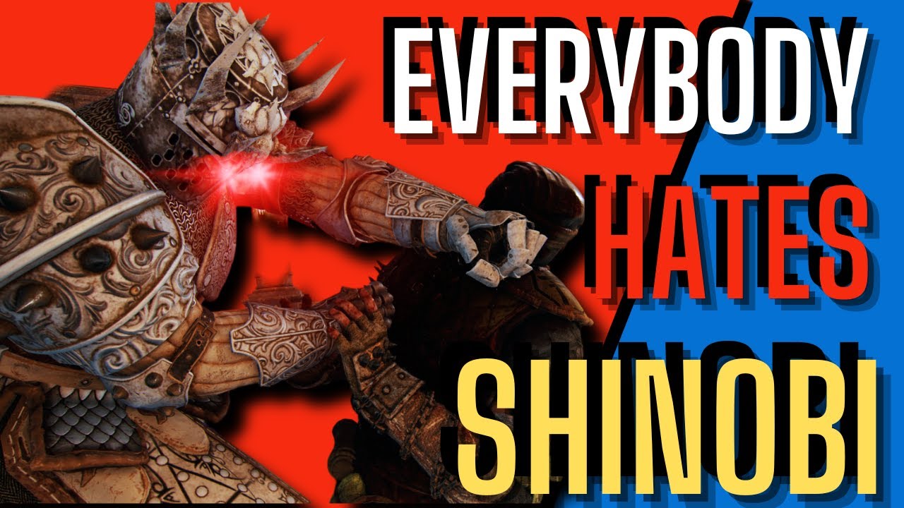 ПОЧЕМУ СООБЩЕСТВО FOR HONOR ПРЕЗИРАЕТ СИНОБИ