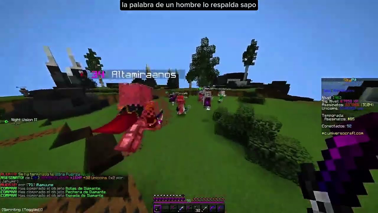 Repartiendo lapos parejo en todo el Skypit 😂💀