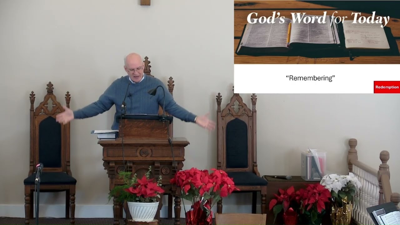 Remembering January 4, 2026, Pastor David Strope Sermon