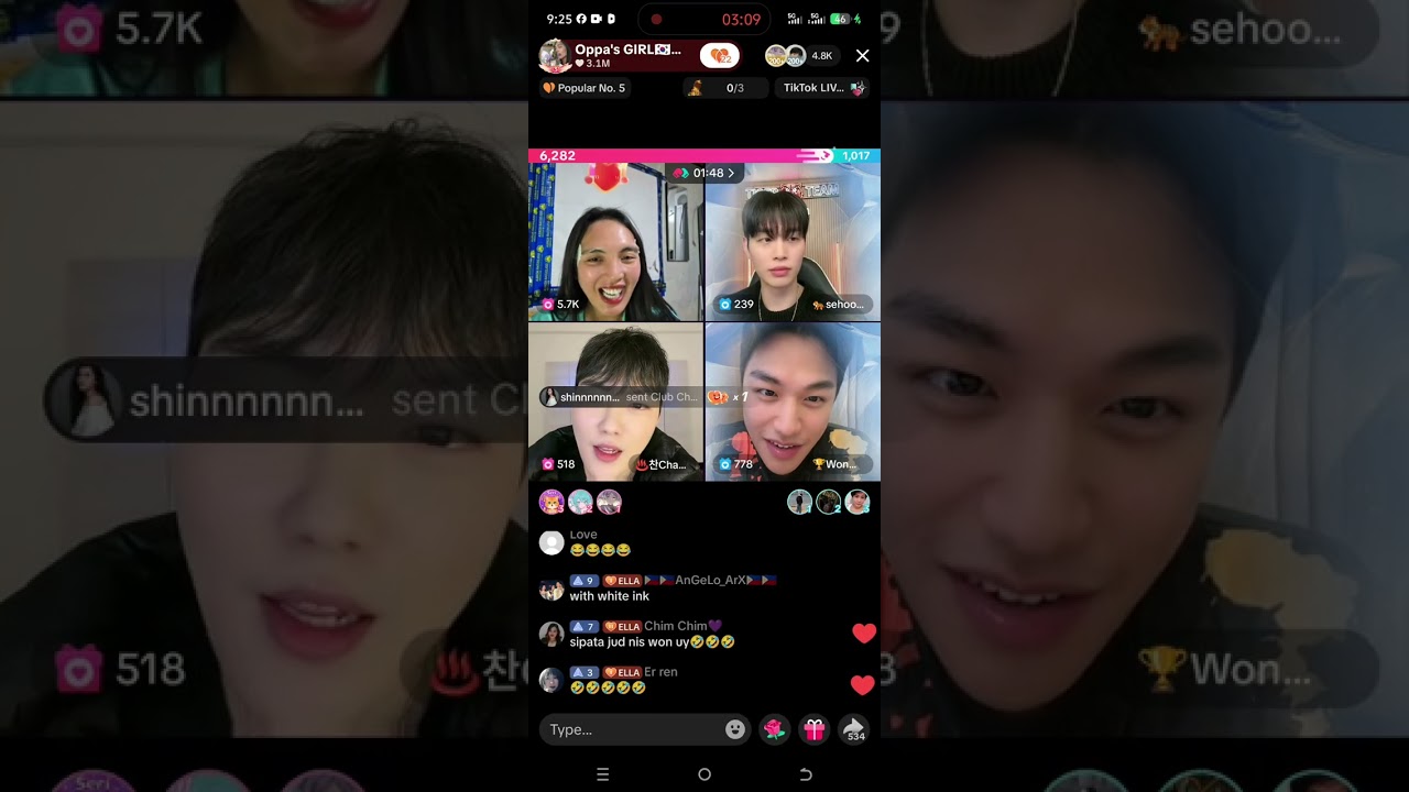 Best of 3 daw. 1-0 ella and chan vs sehoon and won #fyyyypppp