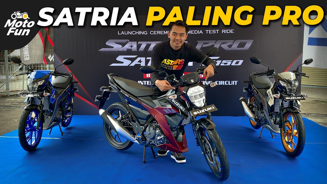 TEMBUS RP 34,9 JUTA‼️ PANTAU SUZUKI SATRIA PRO & SATRIA F150 | MotoFun Indonesia