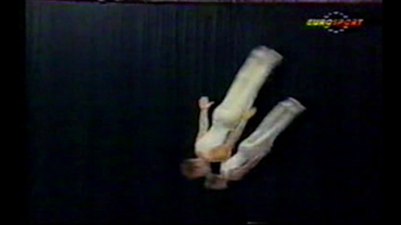 Trampolin-VM i Essen, Tyskland 1990 - Ulf Andersson & Martin von Stedingk 10:e plats