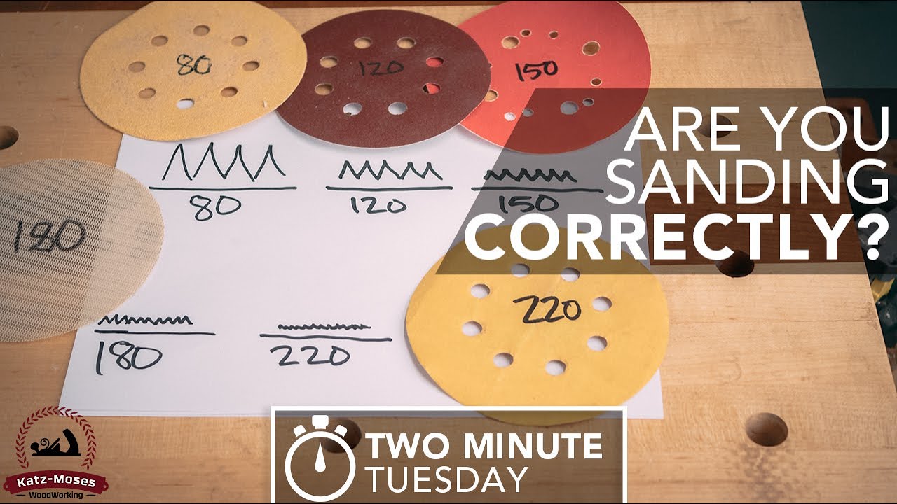 Sanding Technique and Grits - 2 Minute Tuesday