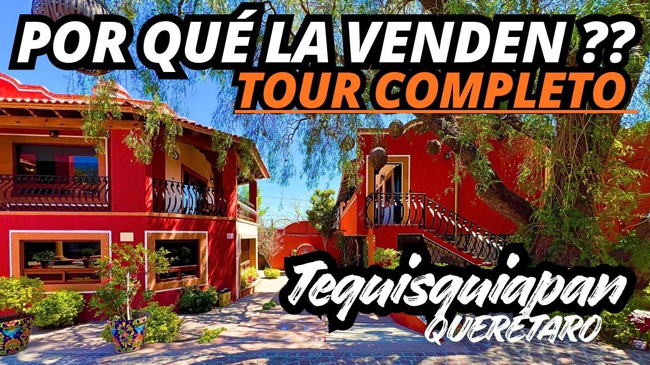 PASE LA NOCHE en esta HACIENDA en Tequisquiapan! Lo que nadie te dice de vivir AQUÍ TOUR Definitivo!