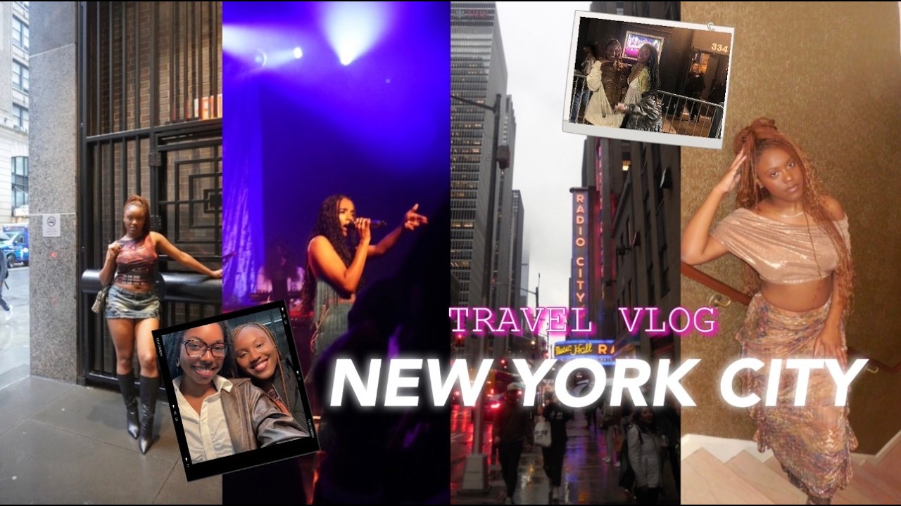 NYC Travel Vlog | Philly + Delaware Trip | Mereba Concert|