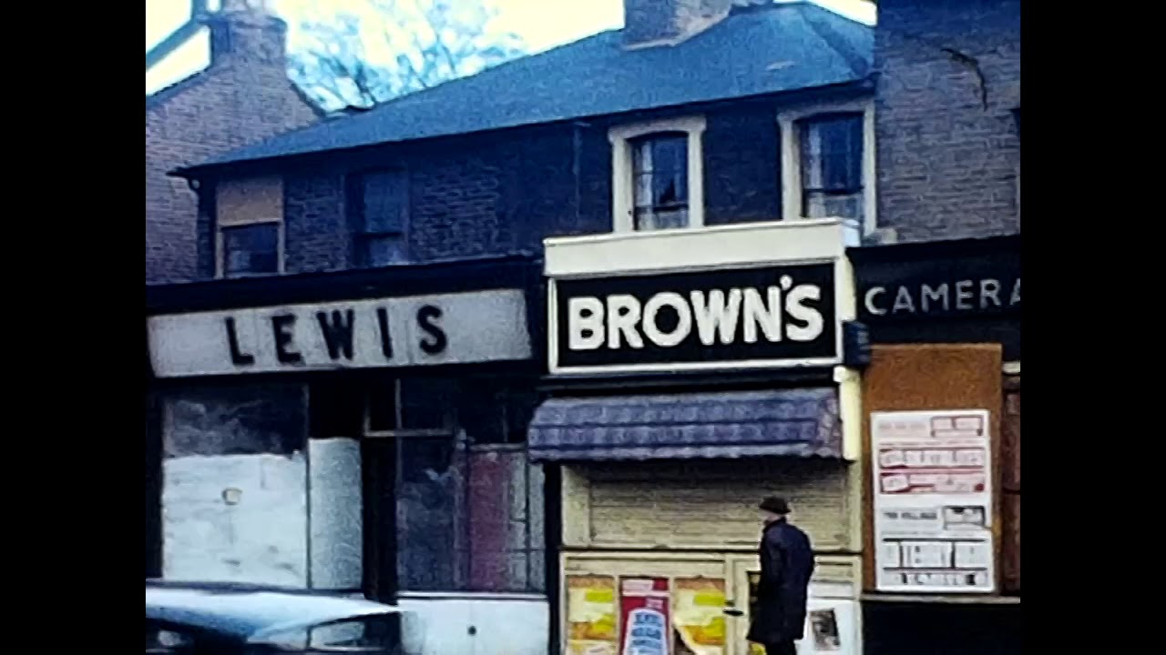 Romford Road, Manor Park, London. Mid-1960's. 8mm Footage. Reel 1.