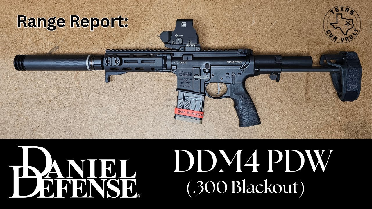 Обзор стрельбища: Daniel Defense DDM4 PDW (.300 Blackout) &mdash; лучше, чем Q Honey Badger?