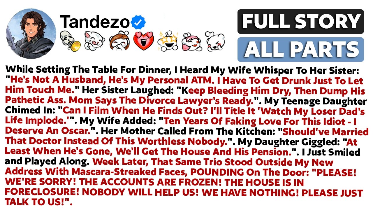 Накрывая на стол к ужину, я услышал, как моя жена прошептала своей сестре: «Он не муж...»