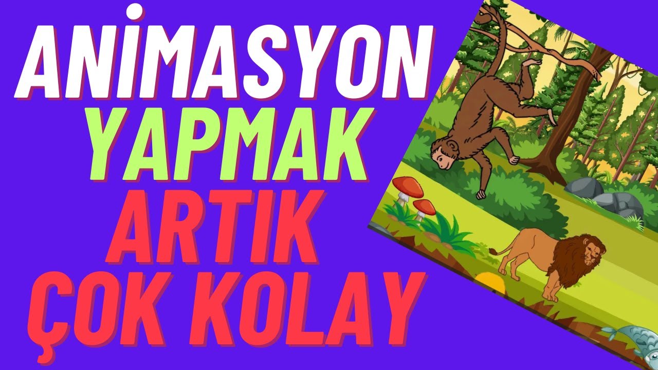Canva İle Animasyon Yapmak Artık Çok Kolay - Çizgi Film Yapmak İçin Canva Kullanımı