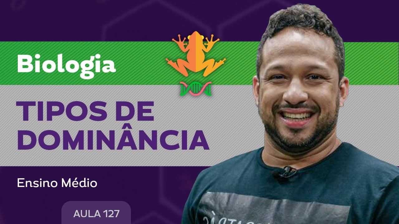 Tipos de domin&acirc;ncias - Biologia - Ensino M&eacute;dio