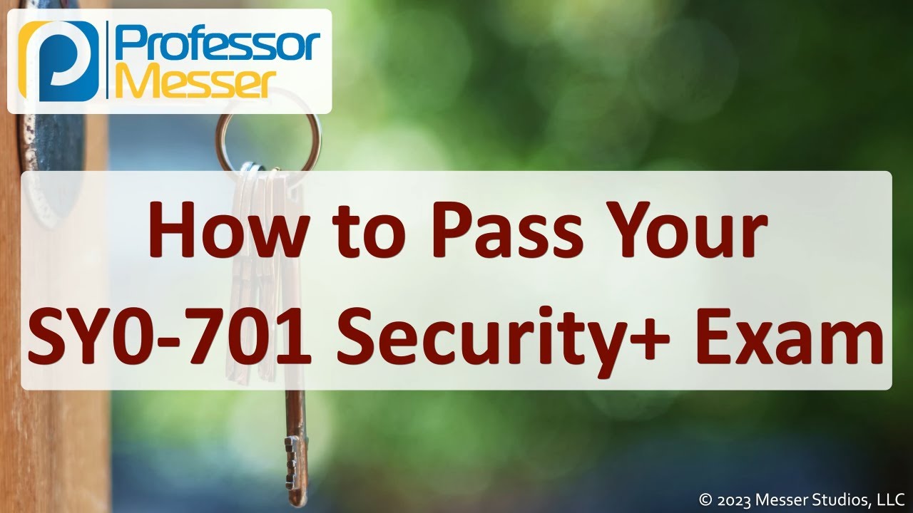 Как сдать экзамен SY0-701 Security+ в 2025 году