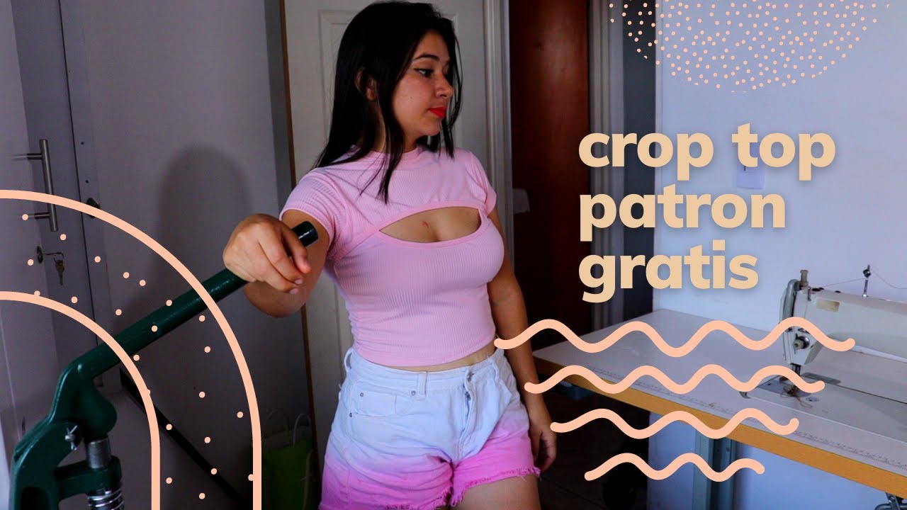 crop top bella patron gratis
