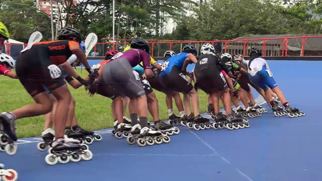 Patinaje de velocidad prueba eliminación armenia feb 2026 Hanny Castellanos 🥈