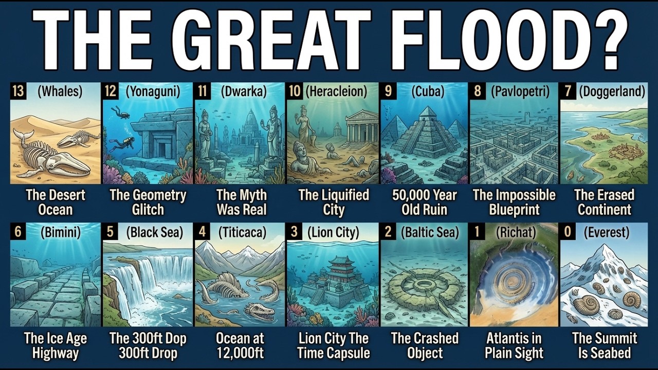 13 Physical Scars That Prove The Earth Was Violently Flooded