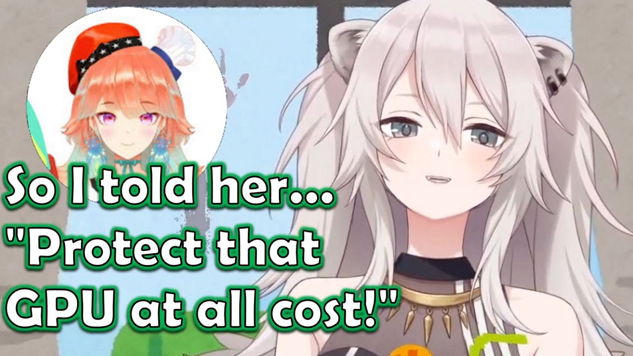 Botan Helped Kiara with her PC 【HOLOLIVE】【ENG SUB】