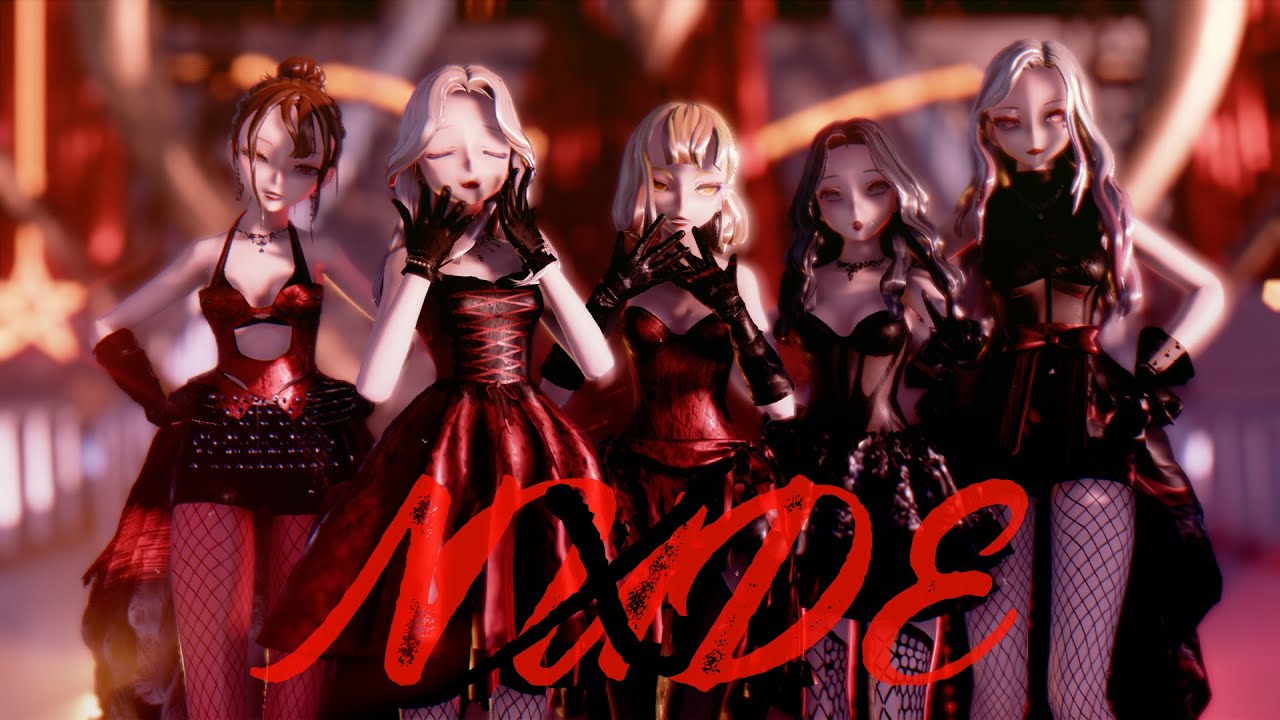 【MMD】+【MODELS DL】- (G)I-DLE) - 'NXDE' {60fps} 5p.ver