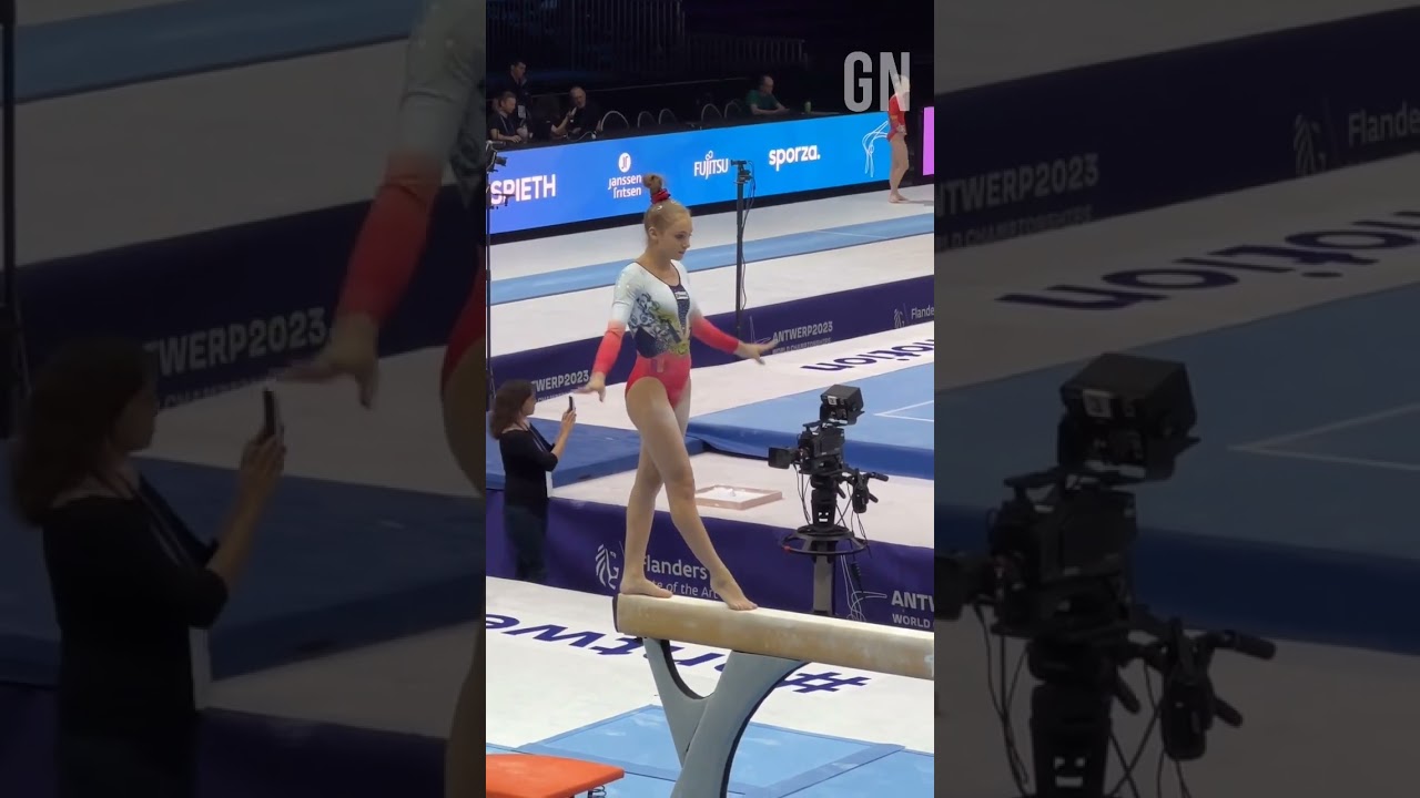sabrina voinea #shortvideo #gymnast #shorts #short