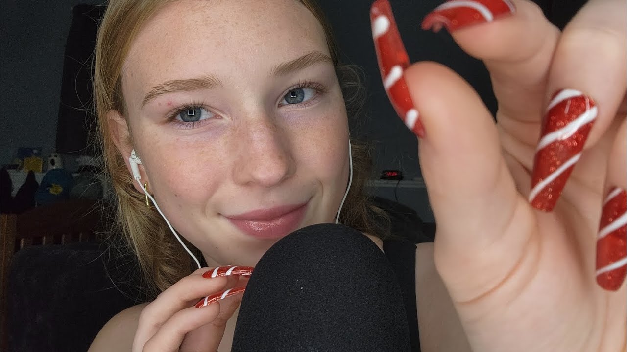 [ASMR] Scratching your face and the microphone 