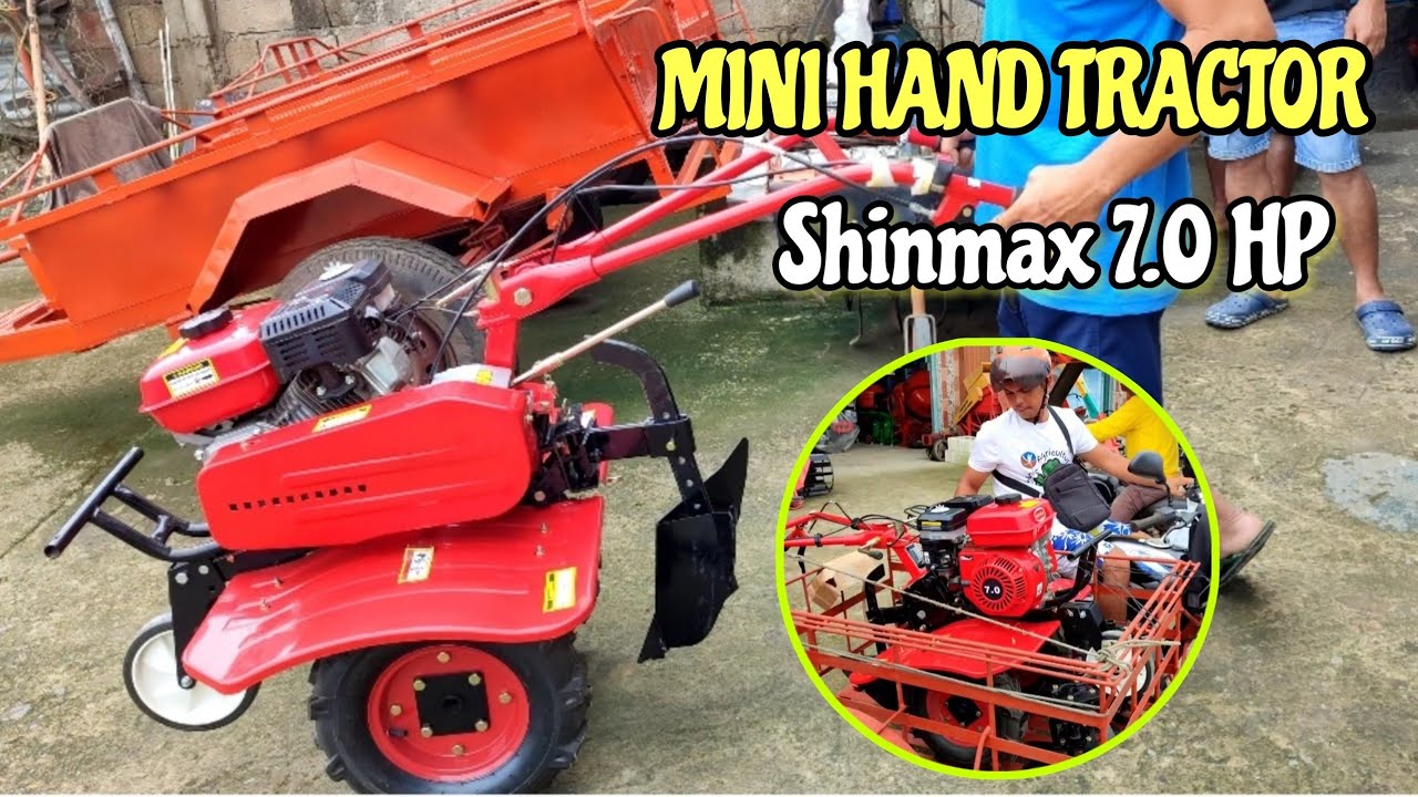 MAGKANO ANG BILI KO SA MINI HAND TRACTOR SHINMAX 7.0 HP? ( Japan technology  Power mini tiller )