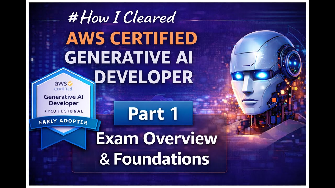 AWS GenAI Professional: 2-Week Study Plan + Early Adopter Badge Winner | Part 1