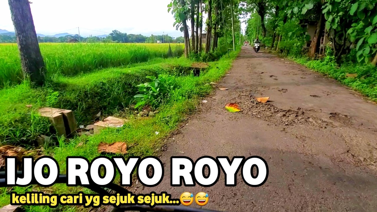 Mantab Indah Banget Sejuk !! | Vlog Naik Sepeda Jalan Jalan Di Pedesaan