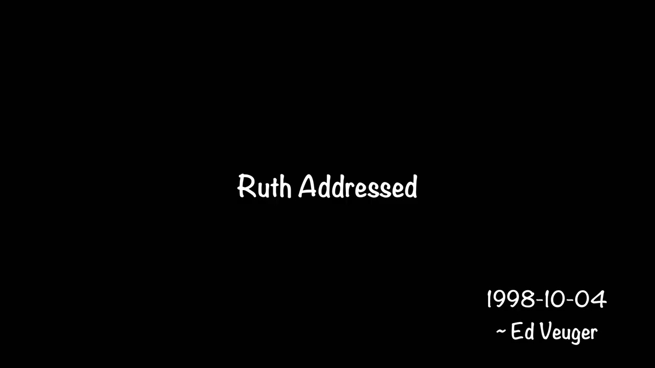 Ruth Addressed