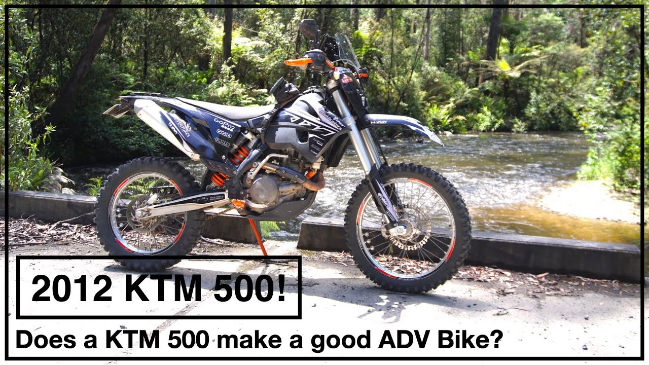 KTM 500 2012 года — подходит ли KTM 500 для езды в стиле ADV/Dual Sport?
