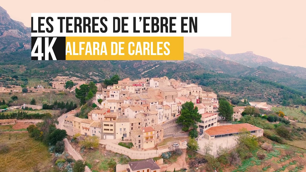Les Terres de l'Ebre en 4K - Alfara de Carles