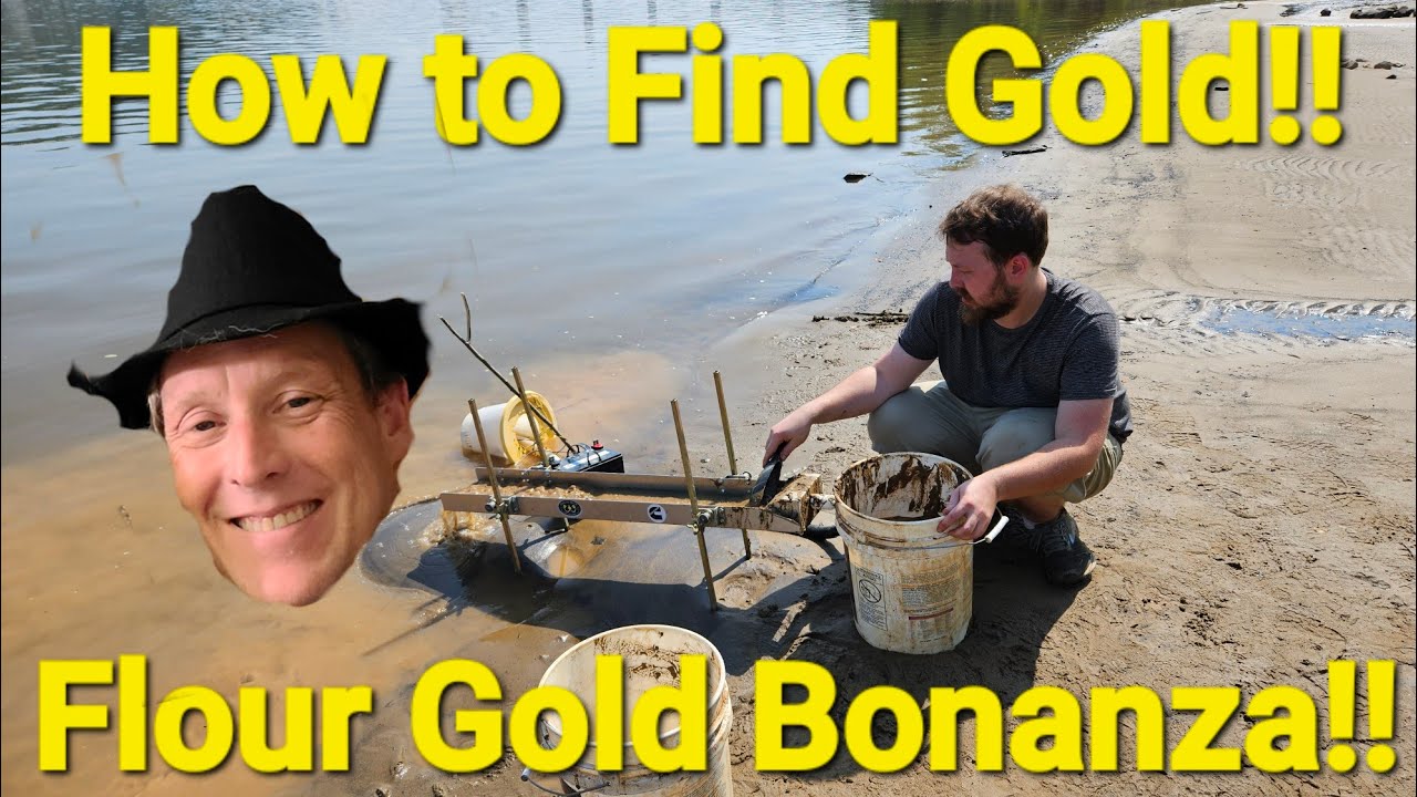 Appalachian Flour Gold Bonanza! How to Find Gold On Clay! #gold #wv #adventure