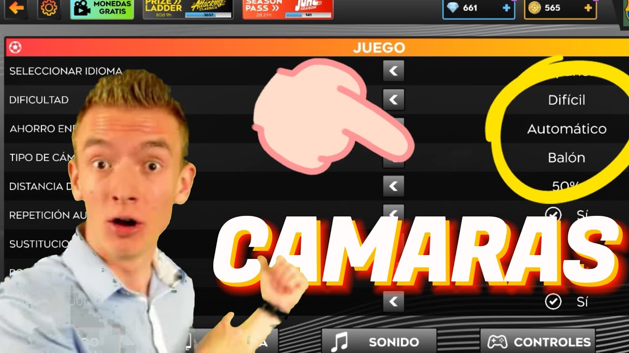 Esta es la Mejor cámara en DREAM LEAGUE SOCCR (ESTA COMPROBADO ) Para jugar como un Pro