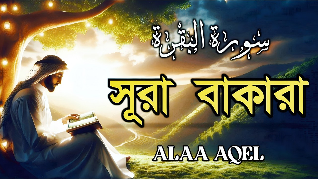 ঘরের উন্নতির জন্য সূরা বাকারা প্রতিদিন শুনুন I Surah Al Baqarah Full Quran Recitation | Alaa Aqel