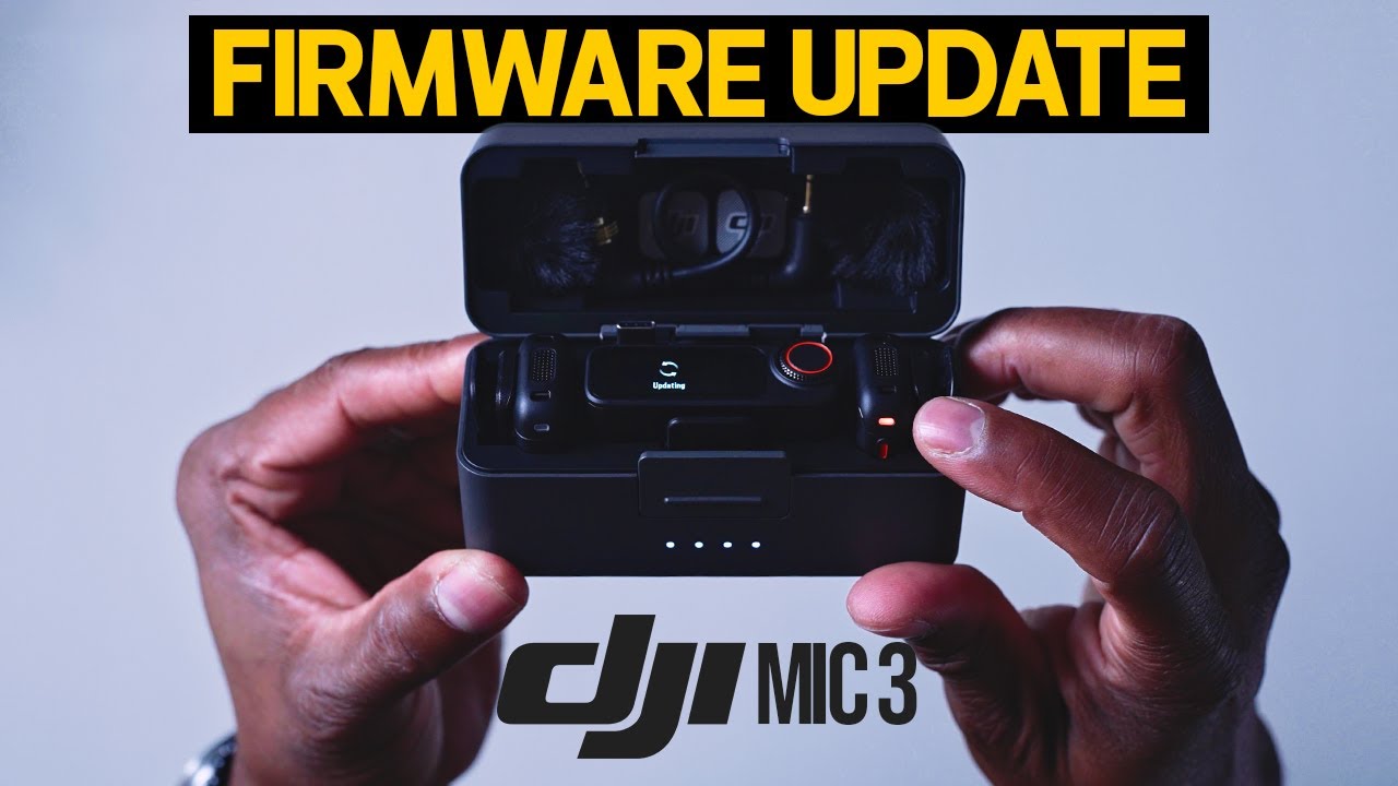 UPDATE Your DJI Mic 3 Firmware NOW with this Easy Tutorial!