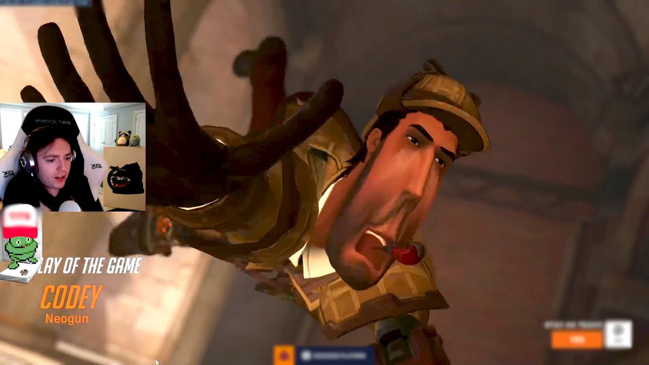 CODEY INSANE CASSIDY GAMEPLAY! POTG! [ OVERWATCH 2 SEASON 5 TOP 500 ]