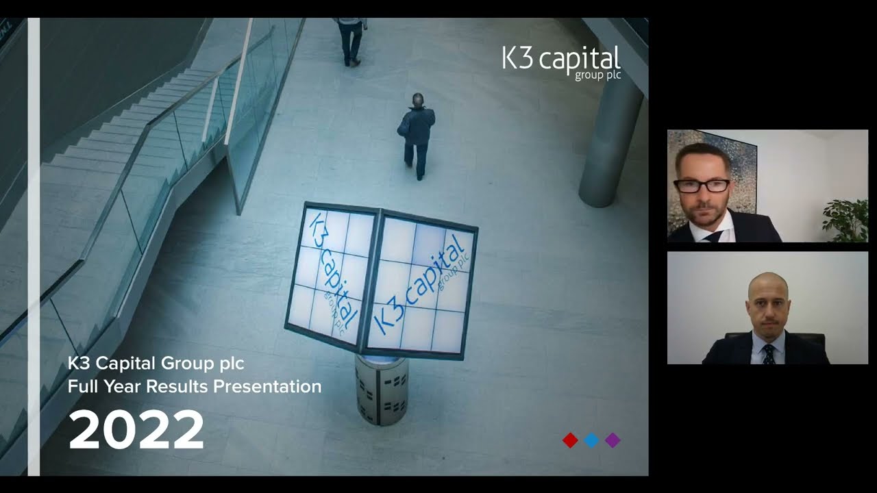 K3 CAPITAL GROUP PLC - Final audited results for the year ended 31 May 2022