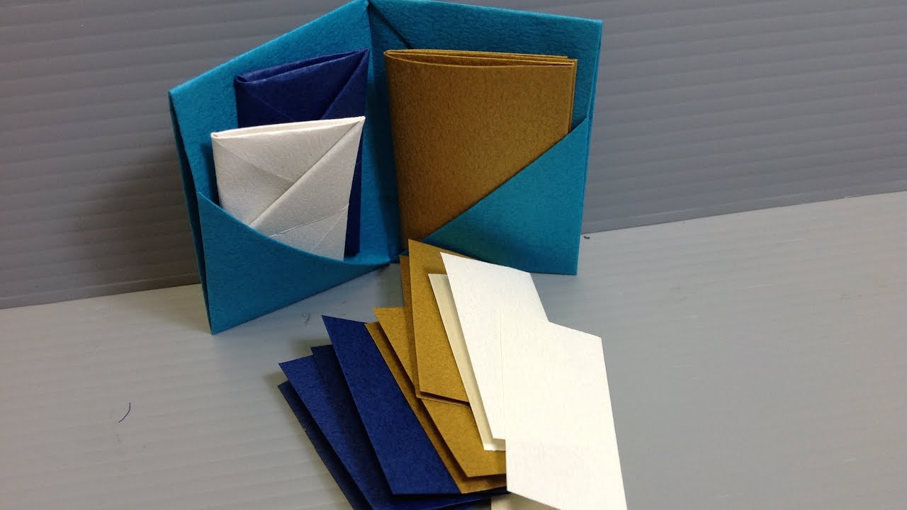 Formal Colors Origami Folder, Book, Stationery