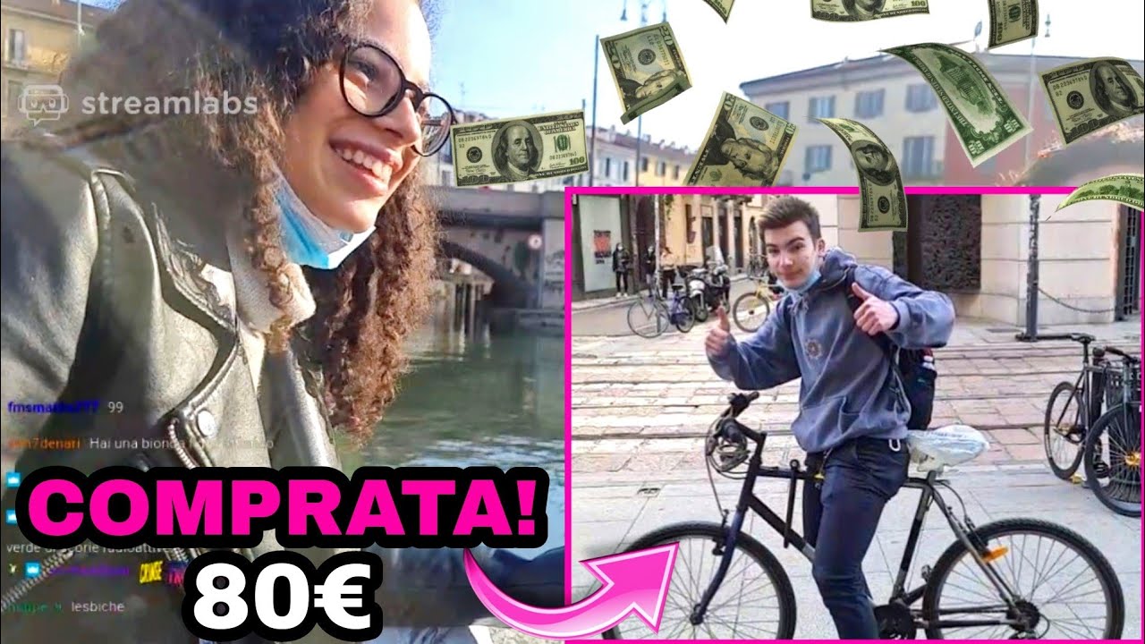 IL GABBRONE COMPRA UNA BICI A DELLE RAGAZZE INCONTRATE CASUALMENTE!! *truffato*