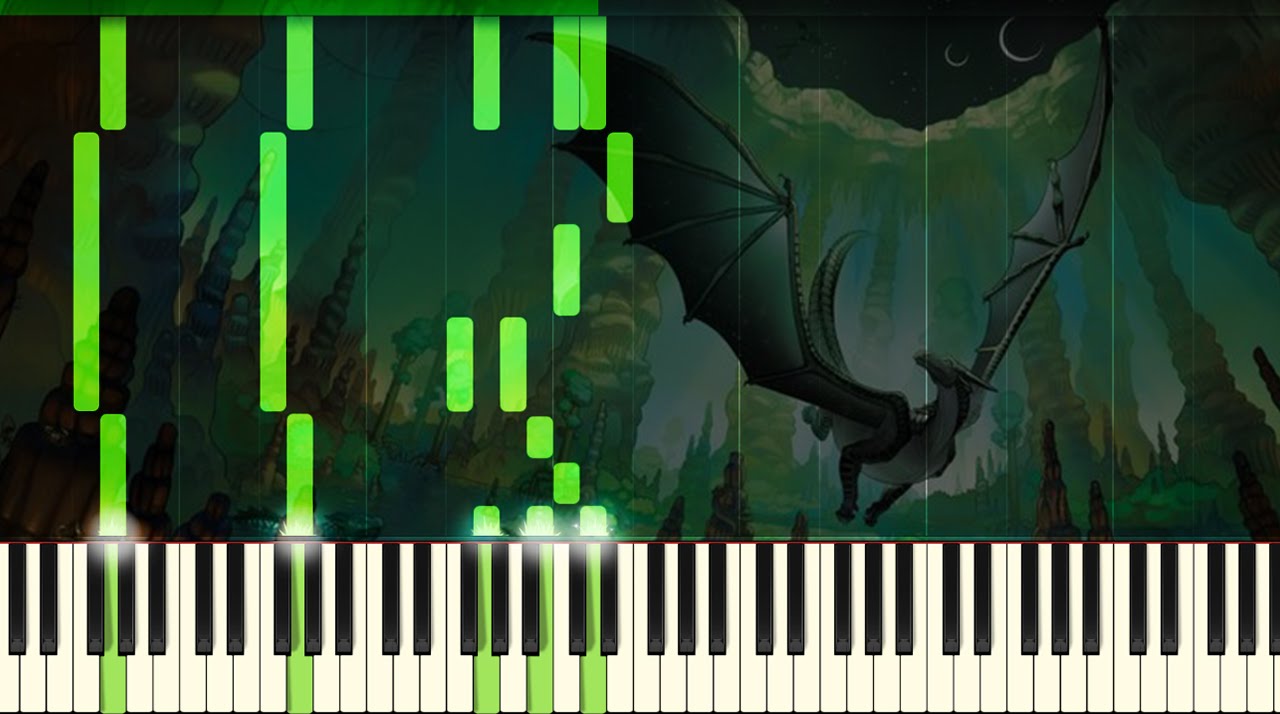 Wings of Fire - Moonwatcher's Lullaby [PIANO TUTORIAL]