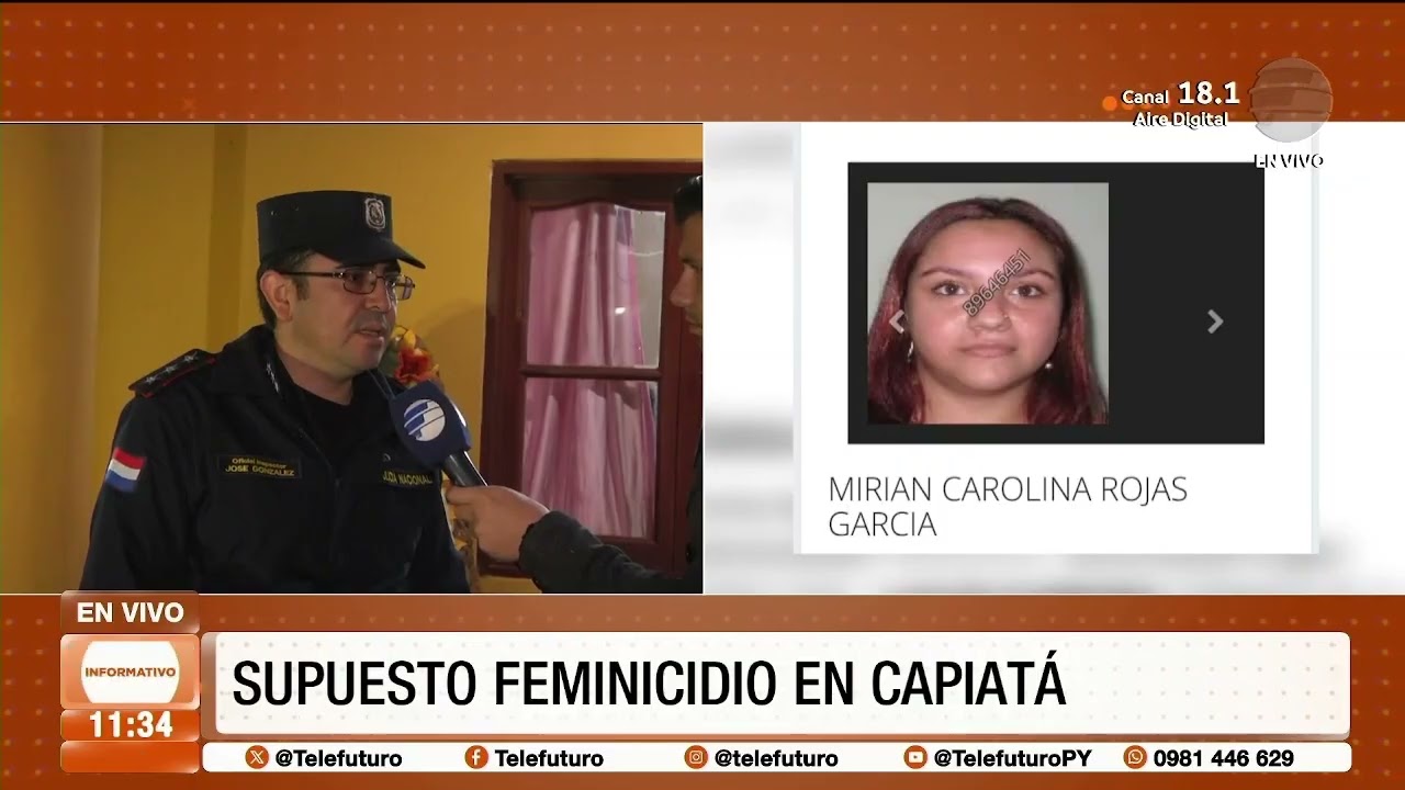 Supuesto feminicidio en Capiatá