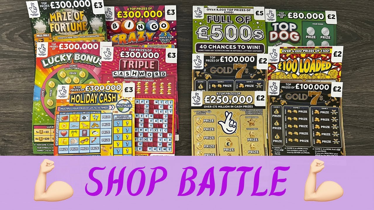 💪🏻 £30 BATTLE BETWEEN PREMIERE AND BARGAIN BOOZE 💪🏻 SCRATCH CARDS FROM THE NATUONAL LOTTERY