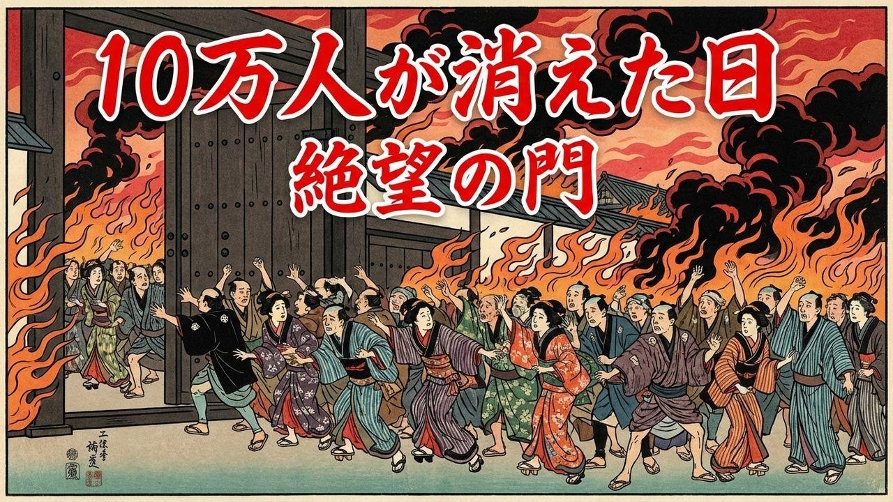 10万人焼死の真実。江戸を滅ぼした「絶望の門」と現代への警告