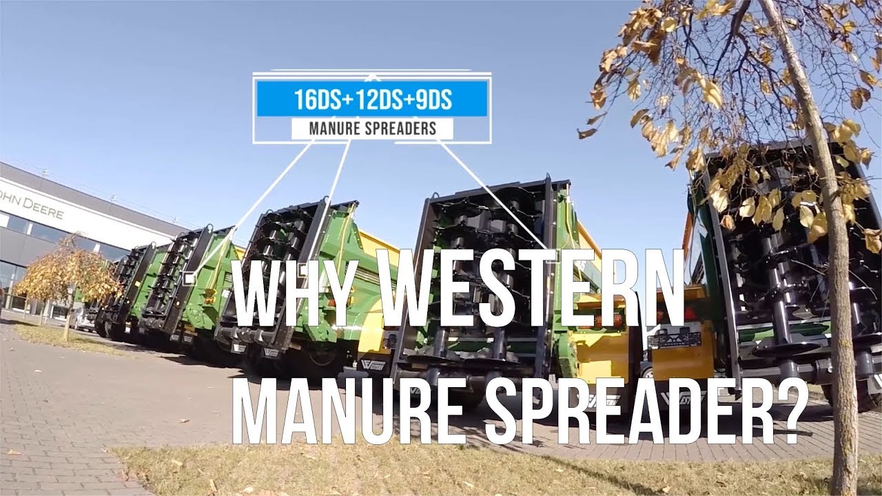 Western Manure spreader - why to choose our spreader? BENEFITS / OPTIONS / ARGUMENTS