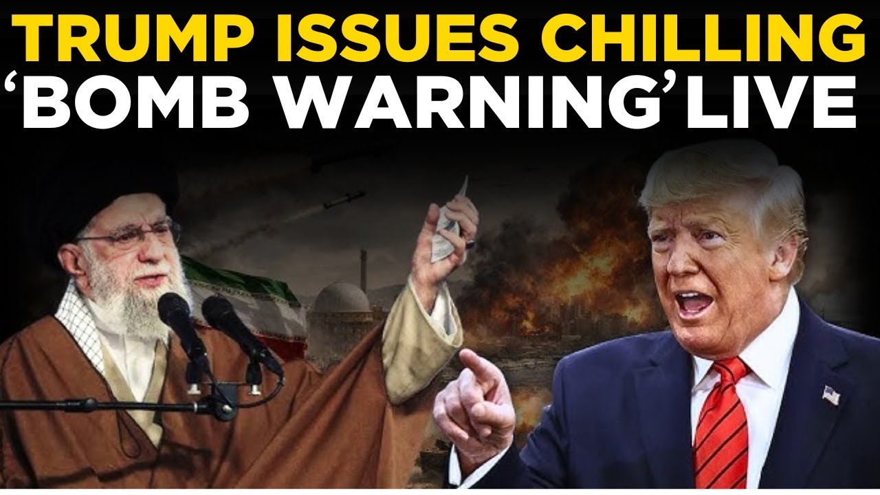 US NEWS LIVE | Trump’s Bomb Warning Shocks Iran Completely | Trump Latest News Live
