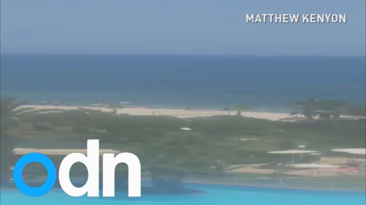 Tunisia beach attack caught on camera