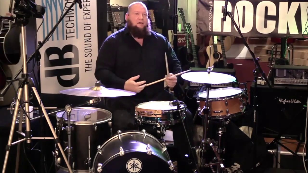 Mikko Kaakkuriniemen rumpuklinikka - Rockway.fi