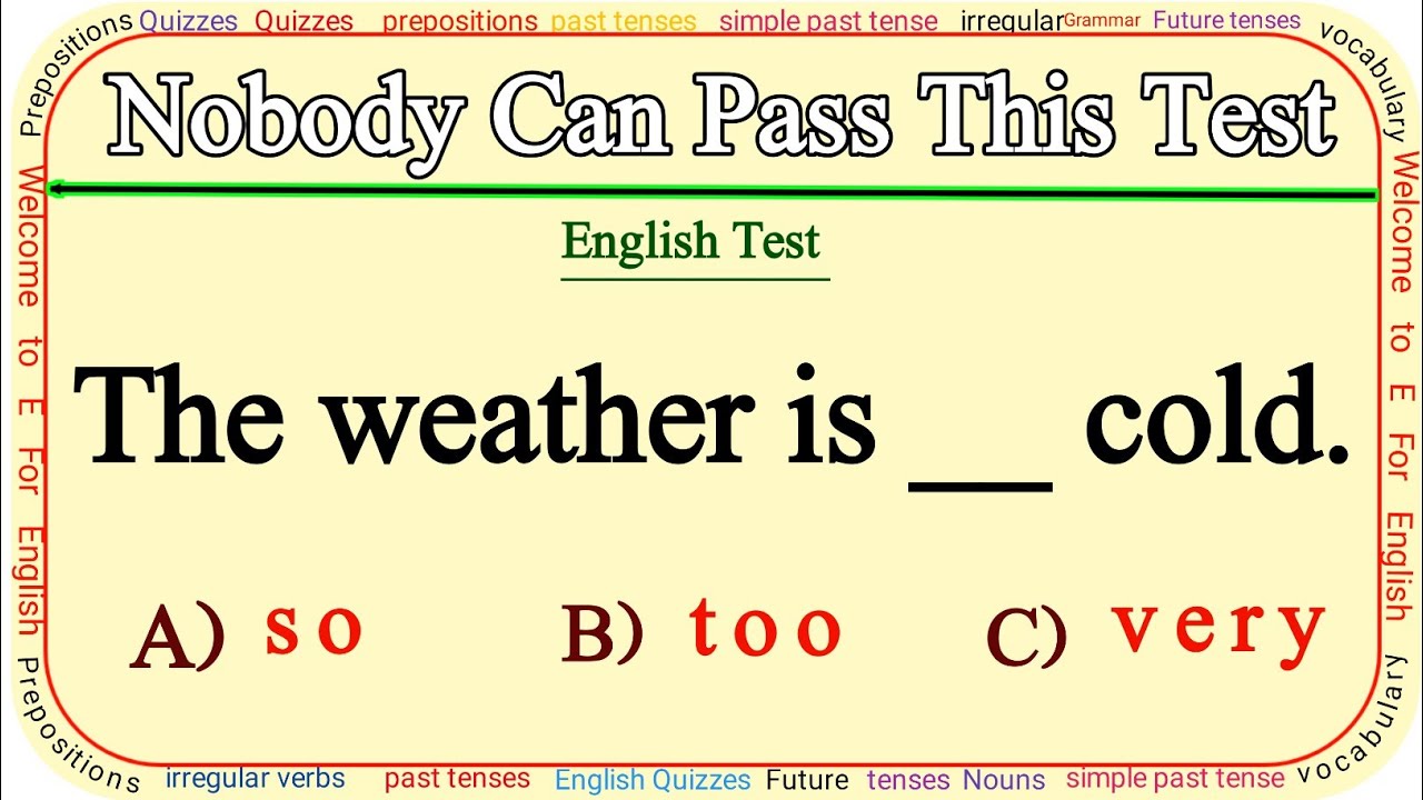 Mixed Grammar Quiz 🌟 If you score over 95% on this quiz, your English is truly awesome 