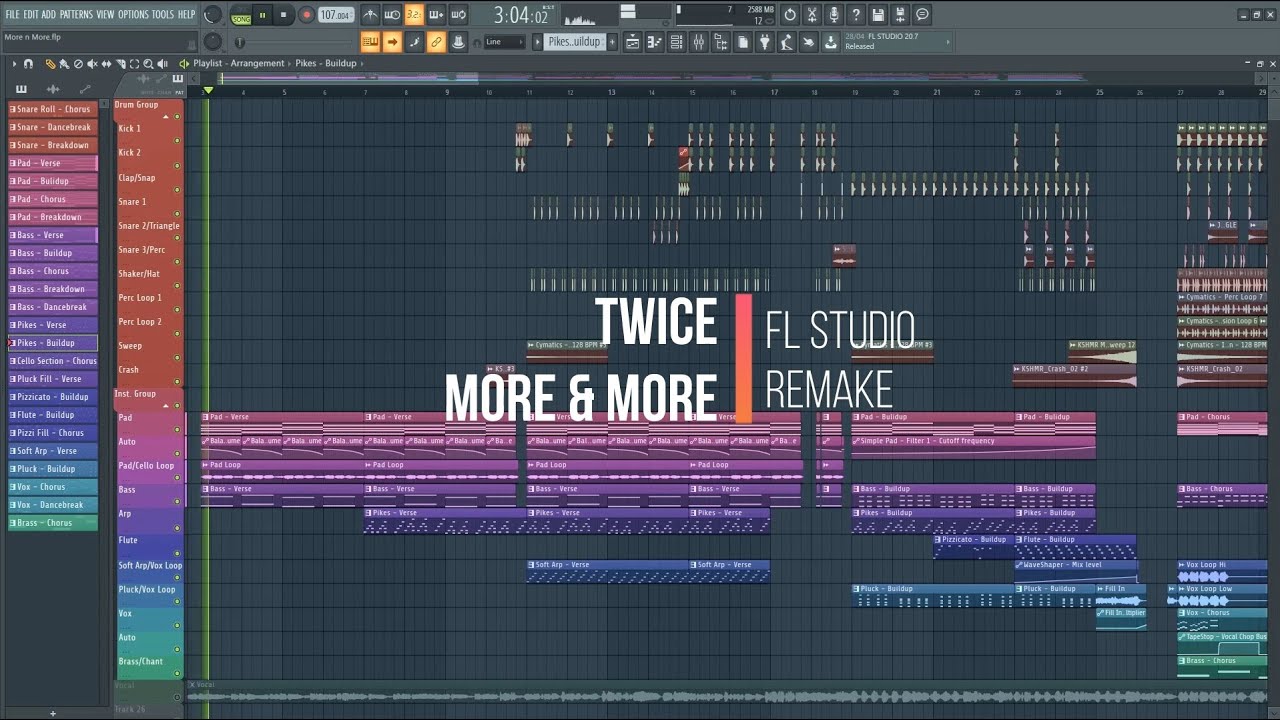 TWICE - MORE & MORE | Instrumental
